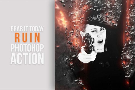 Ruin Photoshop Action