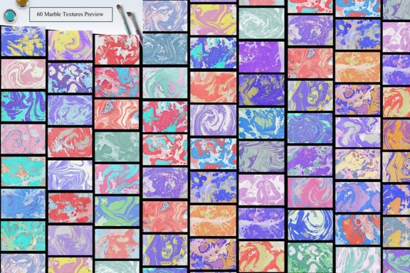 60 Marble Paper Backgrounds