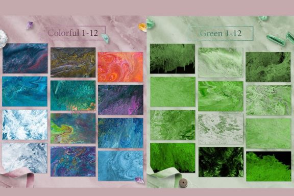 108 Flow Liquid Textures