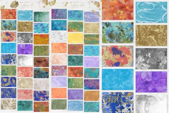 Tropical Watercolor Set