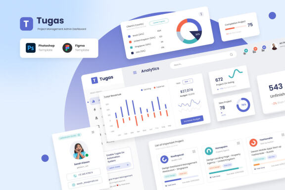 Tugas - Project Management Admin