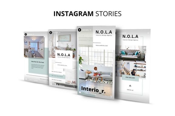 Nola Interior Design Social Media Kit