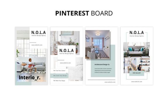 Nola Interior Design Social Media Kit