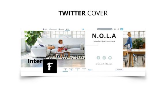 Nola Interior Design Social Media Kit