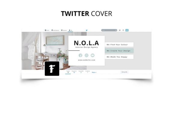 Nola Interior Design Social Media Kit