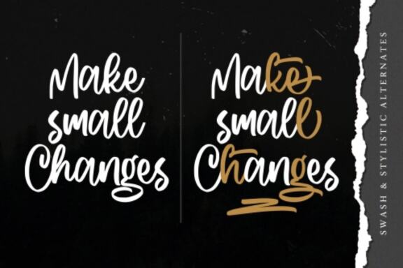 Huntley – Modern Handlettering Swash