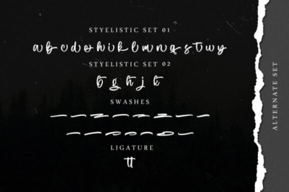 Huntley – Modern Handlettering Swash
