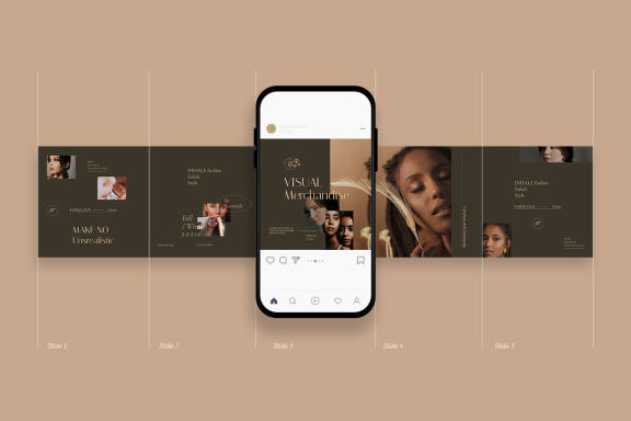 Beauty Instagram Carousel Post