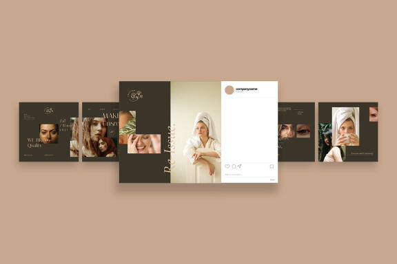 Beauty Instagram Carousel Post