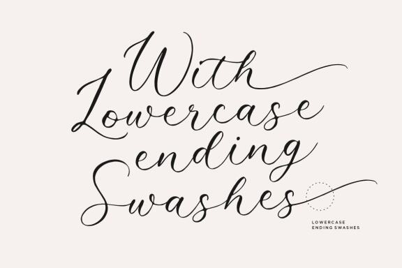 Xandria Beautiful Modern Calligraphy Font