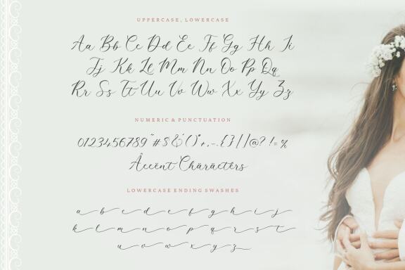 Xandria Beautiful Modern Calligraphy Font