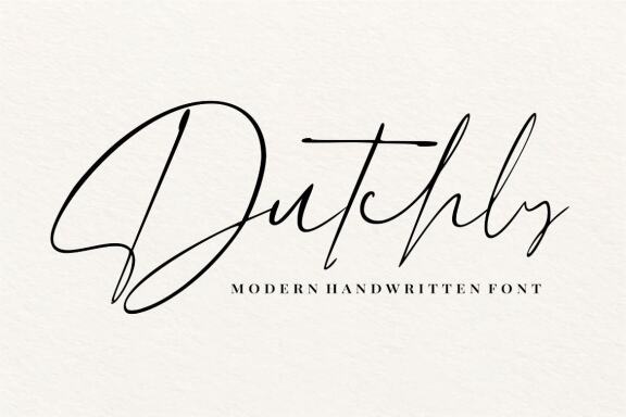 Dutchly – Modern Handwritten