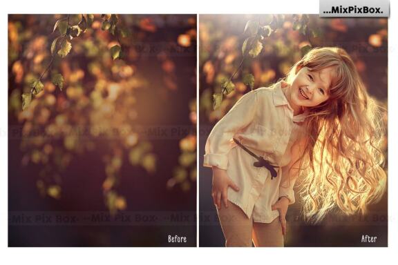 Autumn Portrait Backgrounds