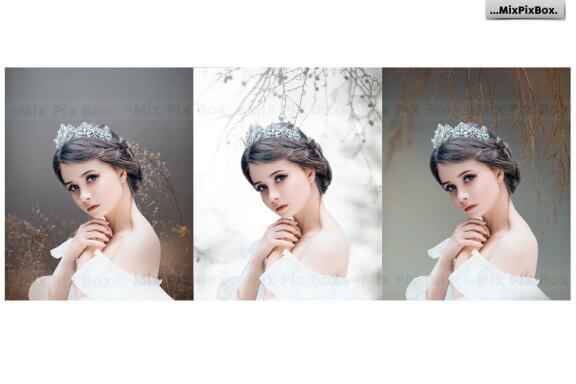 Mysterious Portrait Backgrounds