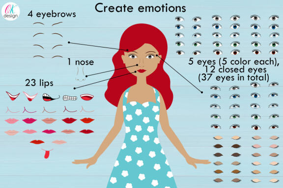 Girl character CREATOR