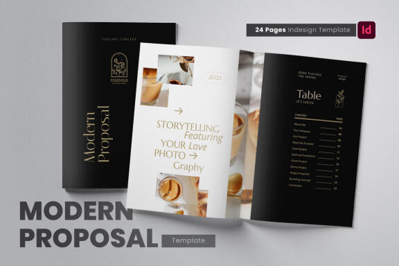 Professional Proposal Indesign