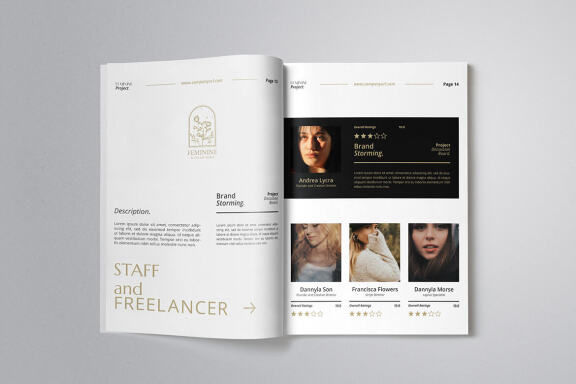 Professional Proposal Indesign