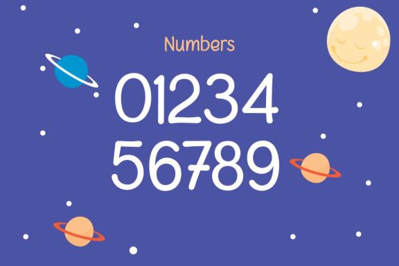 Astro Boby - Kids Games Fun Playful Font