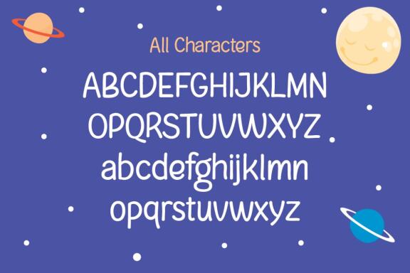 Astro Boby - Kids Games Fun Playful Font
