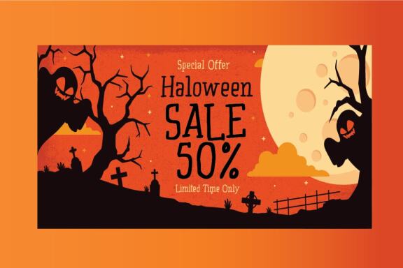 Pumpqeen - Halloween Hand lettered Unique Quirky Font