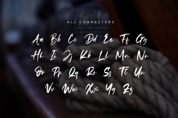 Amazing - Handwritten Brush Font