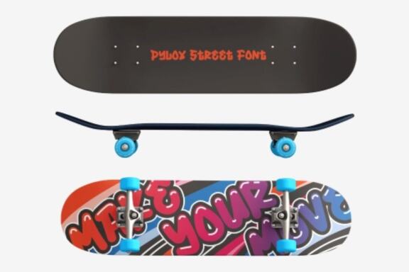 Pylox Street – Bold Graffiti Font