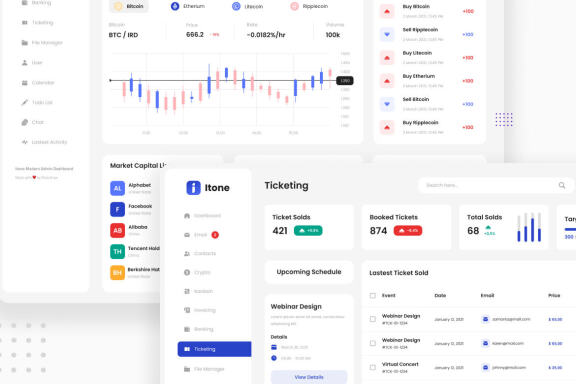Itone - Modern and Dynamic Admin