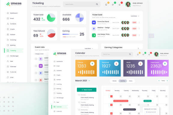 Unicos - Professional Modern Admin