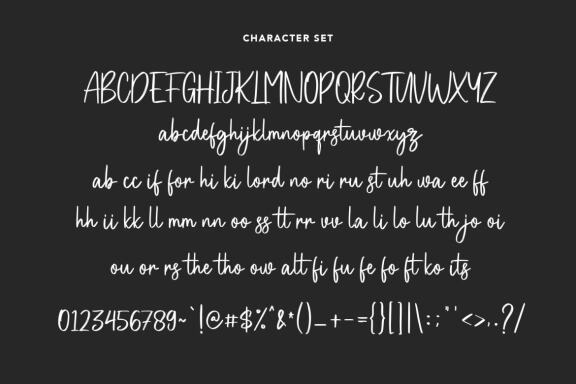 Goldshift Handwritten Brush Script