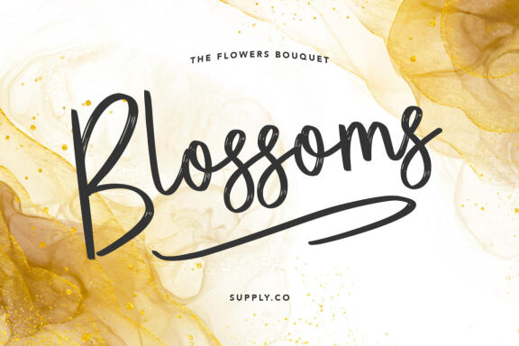 Goldshift Handwritten Brush Script