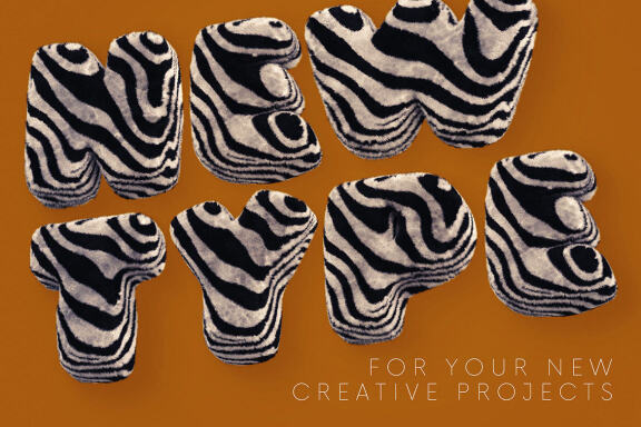 Zebra - 3D Lettering