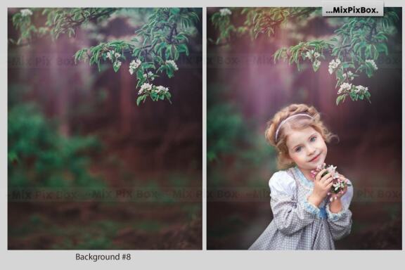 Spring Portrait Backgrounds