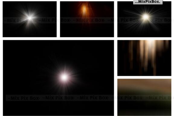 Sun Rays Photo Overlays