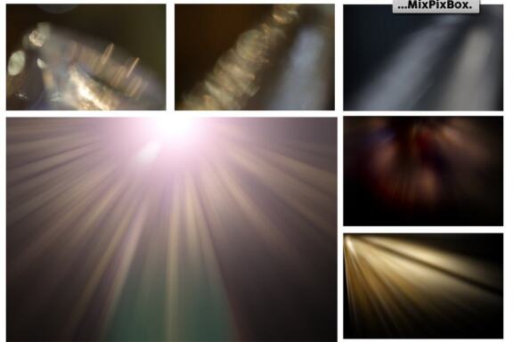 Sun Rays Photo Overlays