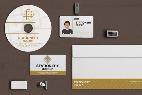 Branding Stationery Mockups - XV