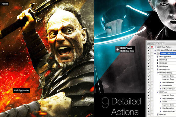 9 Amazing Actions and 198 Icons