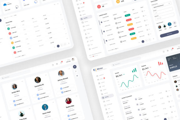 Mirion - Simple Professional Admin
