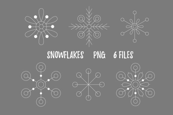 Christmas clip art with Doodle Hand Drawn illustrations