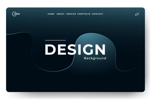 Abstract trendy gradient background