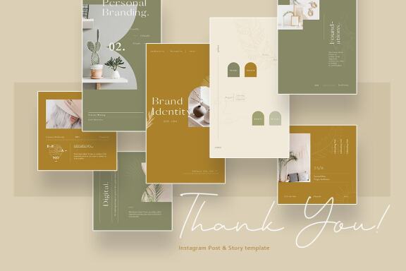 Minimalist Brand Strategy Canva