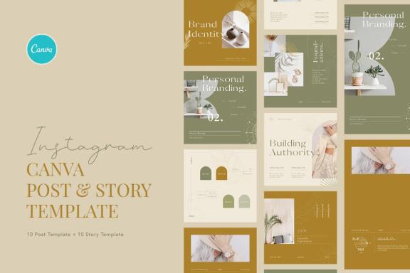 Minimalist Brand Strategy Canva