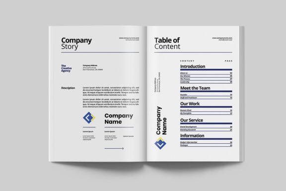 Simple and Elegant Company Proposal