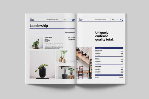 Simple and Elegant Company Proposal