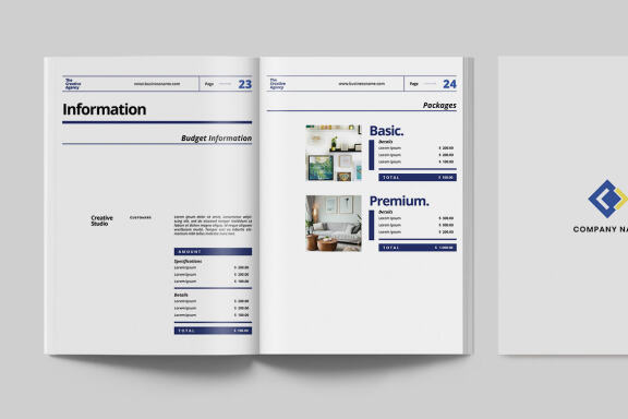 Simple and Elegant Company Proposal