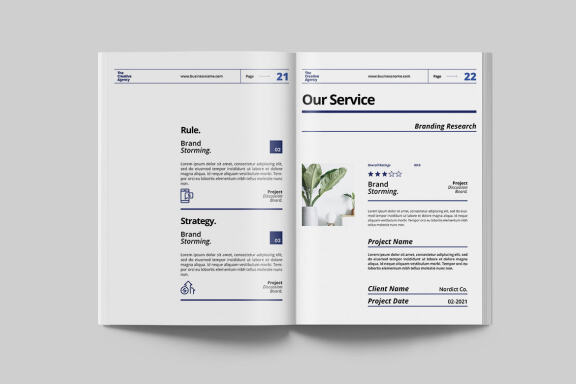 Simple and Elegant Company Proposal