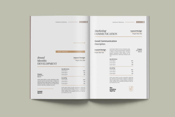Simple and Elegant Company Proposal