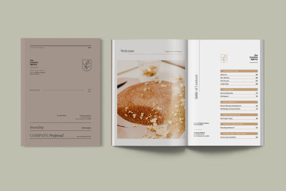 Simple and Elegant Company Proposal