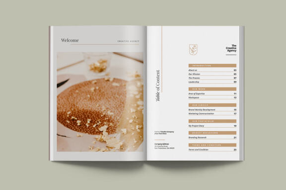 Simple and Elegant Company Proposal