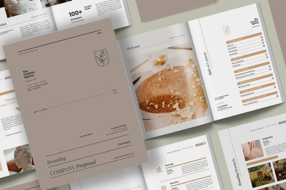 Simple and Elegant Company Proposal
