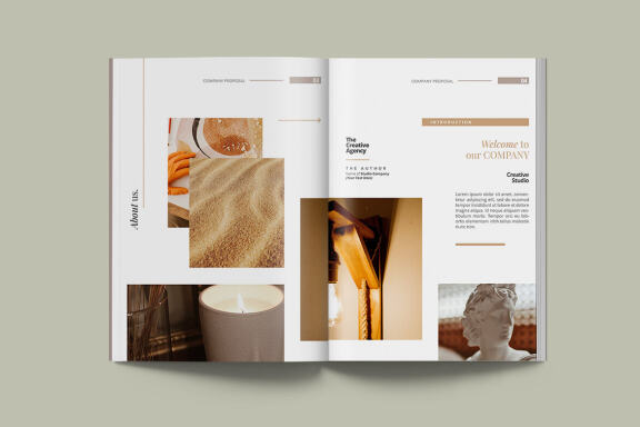Simple and Elegant Company Proposal